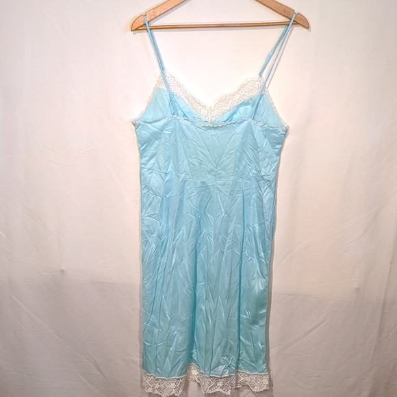 Vintage Robins egg blue slip - Picture 2 of 4